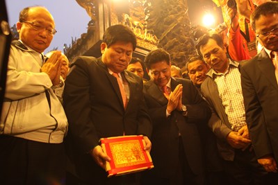 胡市長出席大甲媽祖國際觀光文化節筊筶儀式
