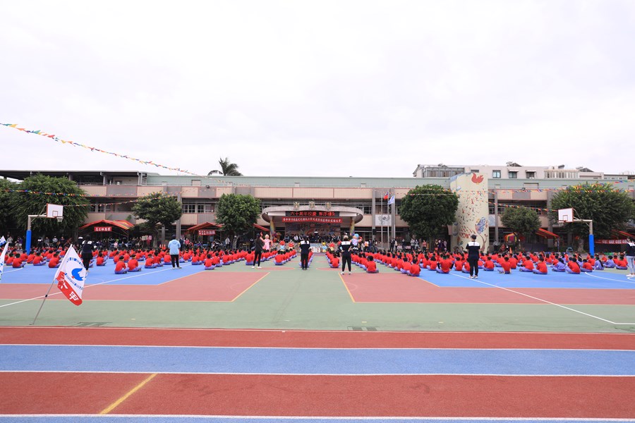 台中市沙鹿區文光國小60週年校慶運動會暨庠序樓重建落成啟用典禮--TSAI (8)