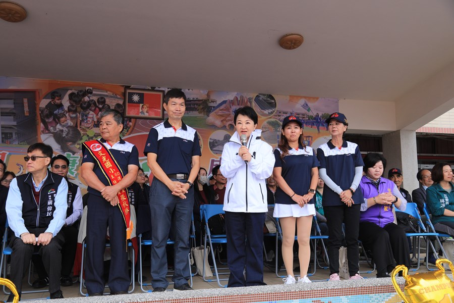 台中市沙鹿區文光國小60週年校慶運動會暨庠序樓重建落成啟用典禮--TSAI (25)