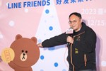 「2023台中好甜，LINE FRIENDS好友來樂!」試點燈記者會 (26)