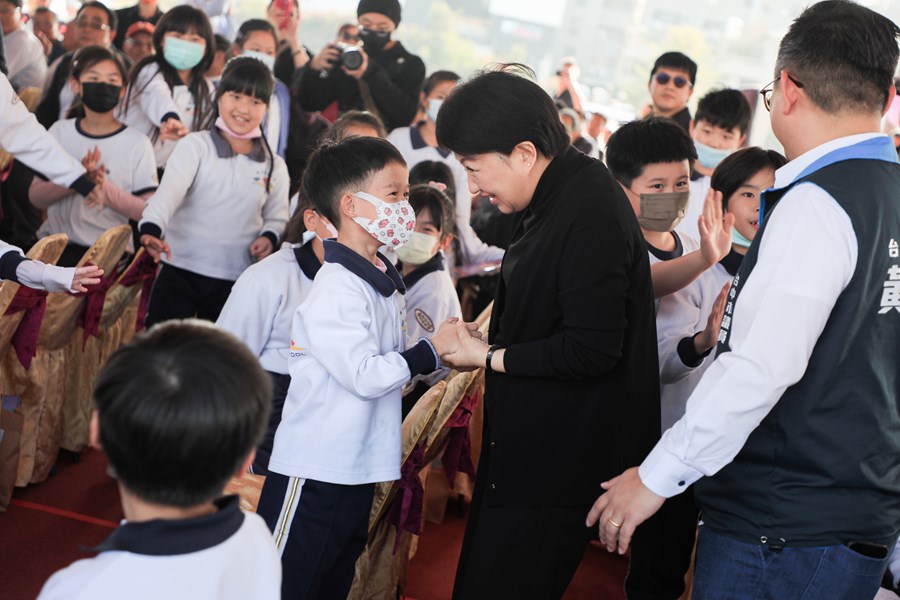 台中市立廍子國民中學第一期校舍新建工程開工典禮 (14)