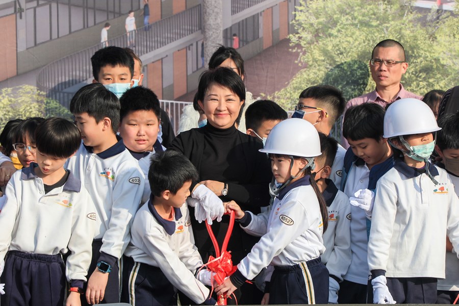 台中市立廍子國民中學第一期校舍新建工程開工典禮 (28)