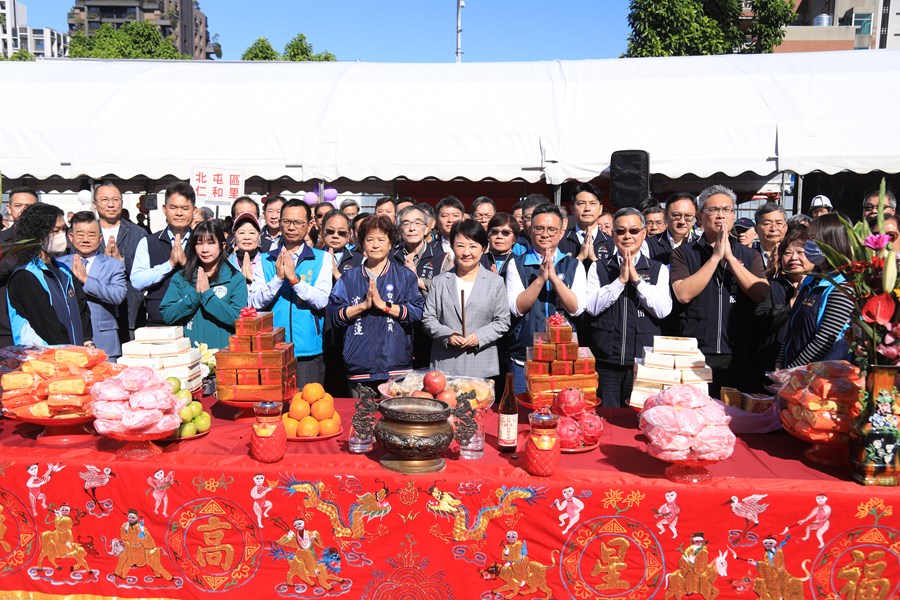 北屯國民暨兒童運動中心興建工程上梁典禮--TSAI (70)