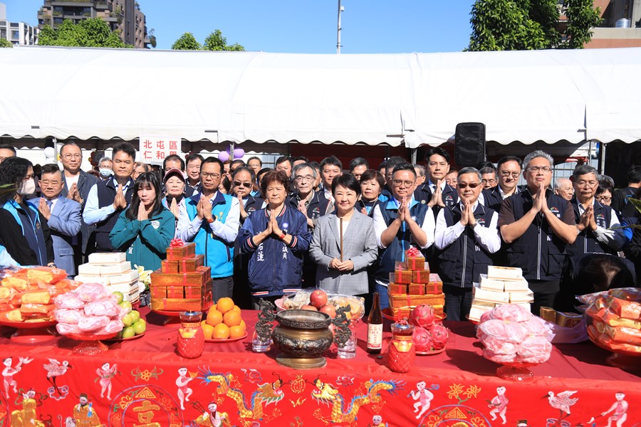 北屯國民暨兒童運動中心興建工程上梁典禮--TSAI (73)