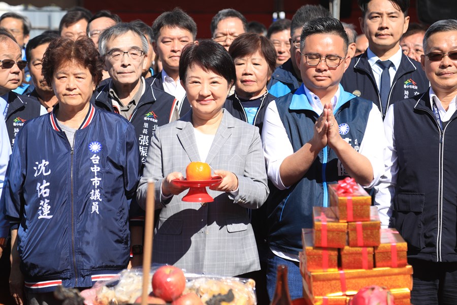 北屯國民暨兒童運動中心興建工程上梁典禮--TSAI (78)