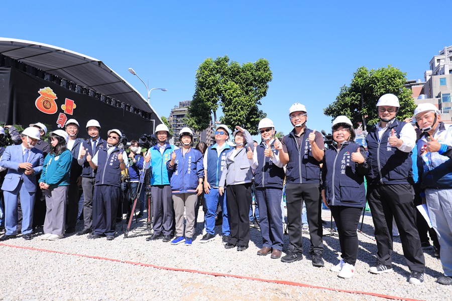 北屯國民暨兒童運動中心興建工程上梁典禮--TSAI (113)