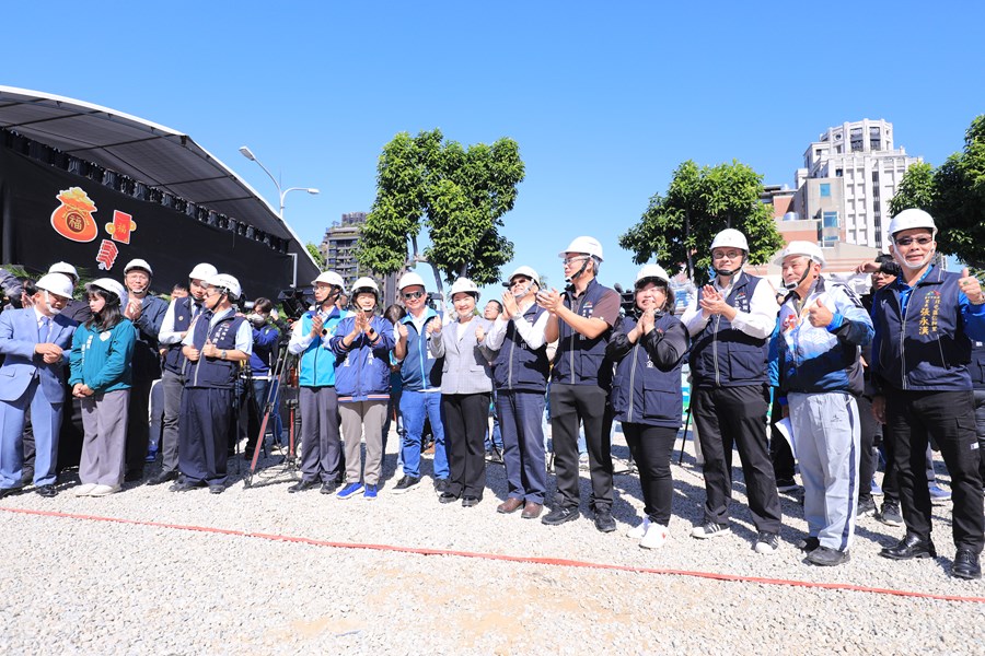 北屯國民暨兒童運動中心興建工程上梁典禮--TSAI (119)