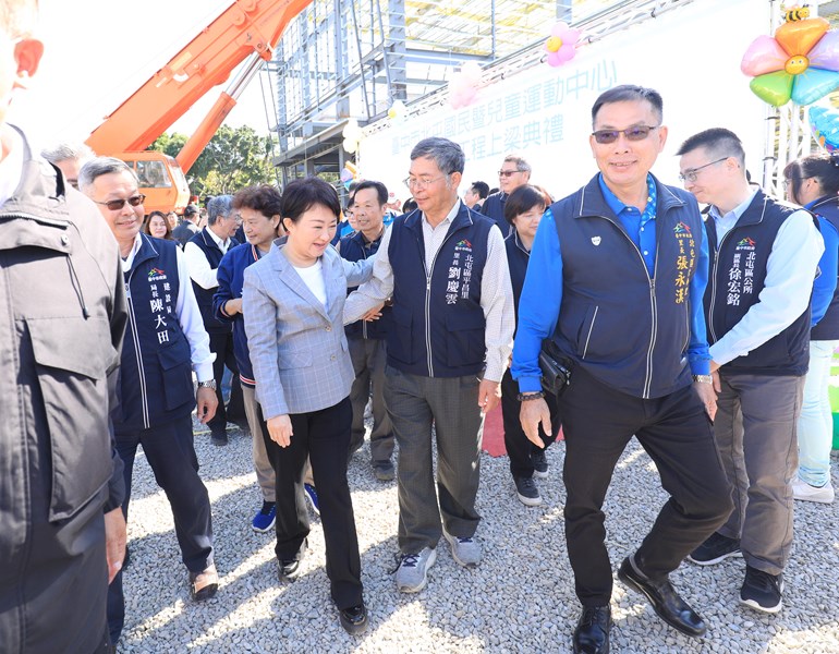 北屯國民暨兒童運動中心興建工程上梁典禮--TSAI (133)