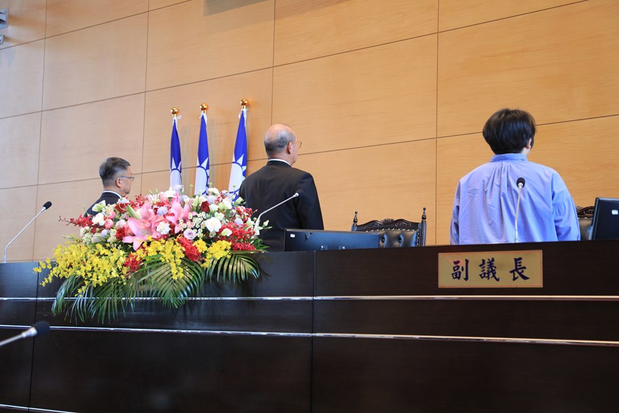 台中市議會第四屆第三次定期會第七次會議--吳建德議員宣誓就職--TSAI (20)