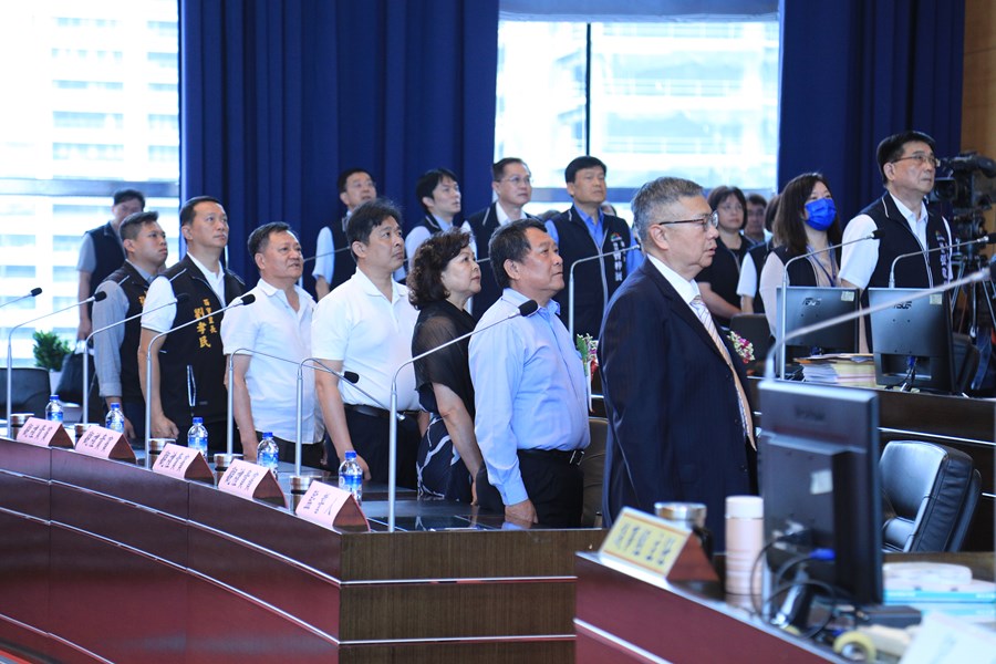 台中市議會第四屆第三次定期會第七次會議--吳建德議員宣誓就職--TSAI (21)