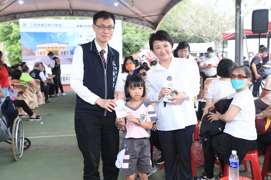 台中市神岡區神岡國民小學活動中心拆建暨地下室停車場興建工程動土典禮 (28)
