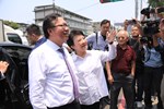 盧市長與鄭文燦副院長品嚐台中酸菜白肉鍋--TSAI (13)
