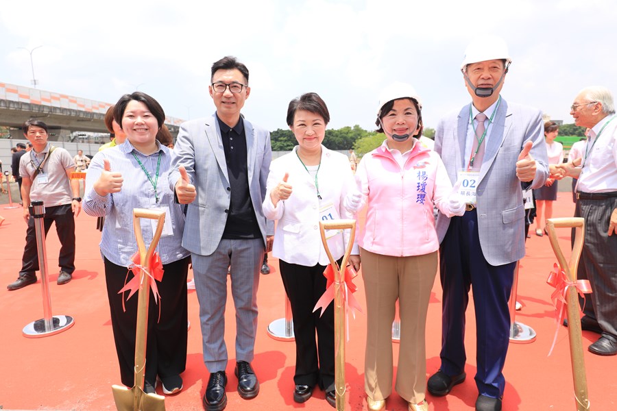 豐原區豐富專案一心段1130地號土地--亞洲大學附設豐原醫院暨長照機構動土典禮--TSAI (110)