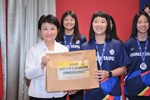 市長表揚台中優秀選手榮獲2024世界中學生排球錦標賽亞軍