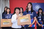 市長表揚台中優秀選手榮獲2024世界中學生排球錦標賽亞軍