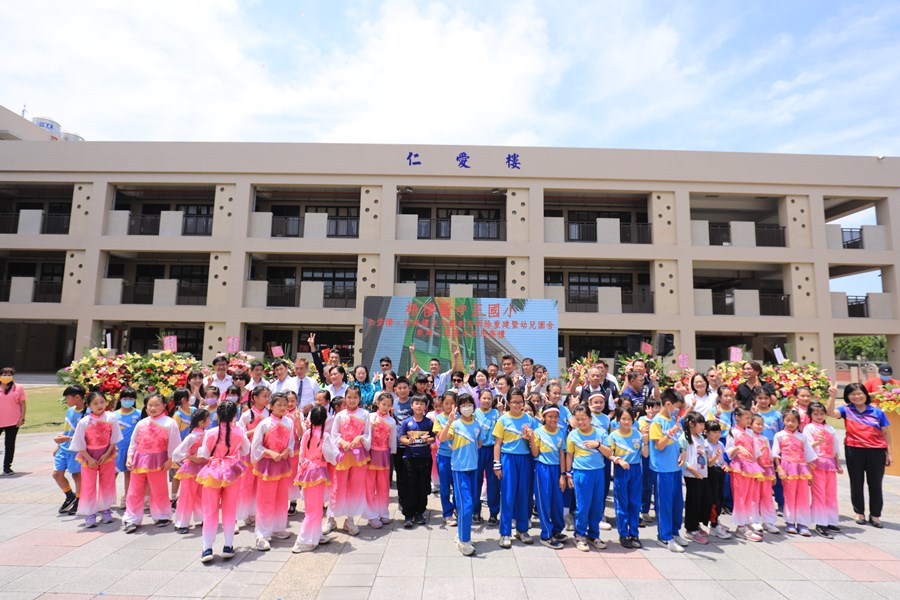 梧棲區中正國小仁愛樓、信義樓及午餐廚房拆除重建暨幼兒園新建落成典禮--TSAI (75)