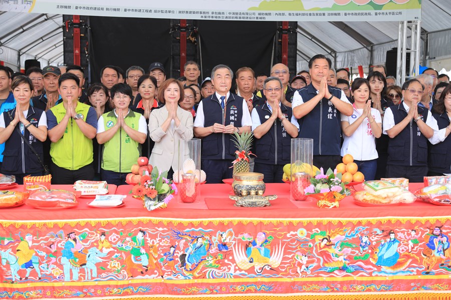 「太平區聯合行政中心興建計畫工程」上梁典禮---TSAI (87)
