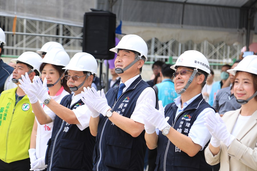 「太平區聯合行政中心興建計畫工程」上梁典禮---TSAI (121)