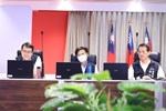 (左起)黃崇典秘書長-林育鴻副秘書長-張大春副秘書長