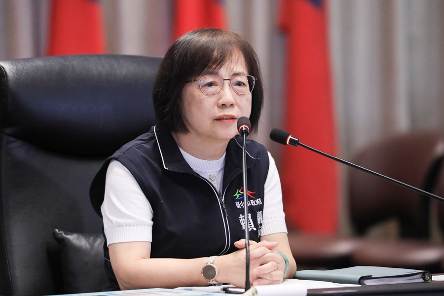賴副市長主持市政會議
