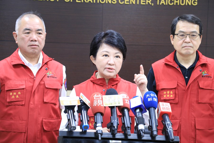 盧市長主持凱米颱風台中市災防應變中心第4次會報--TSAI (58)