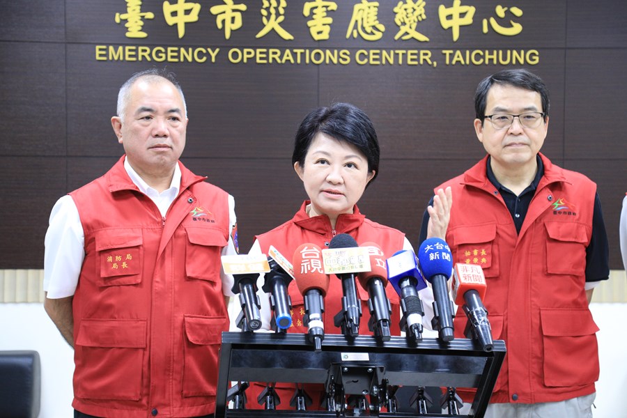 盧市長主持凱米颱風台中市災防應變中心第4次會報--TSAI (59)