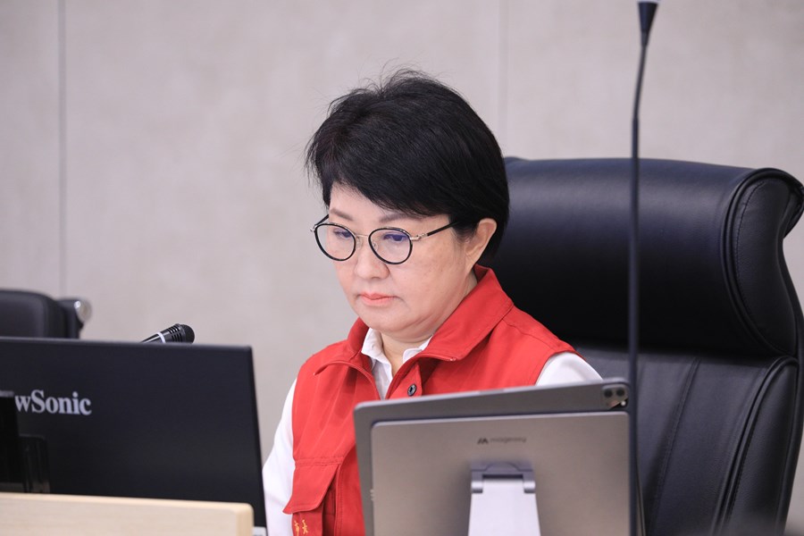 盧市長主持凱米颱風台中市災防應變中心第5次會報--TSAI (27)