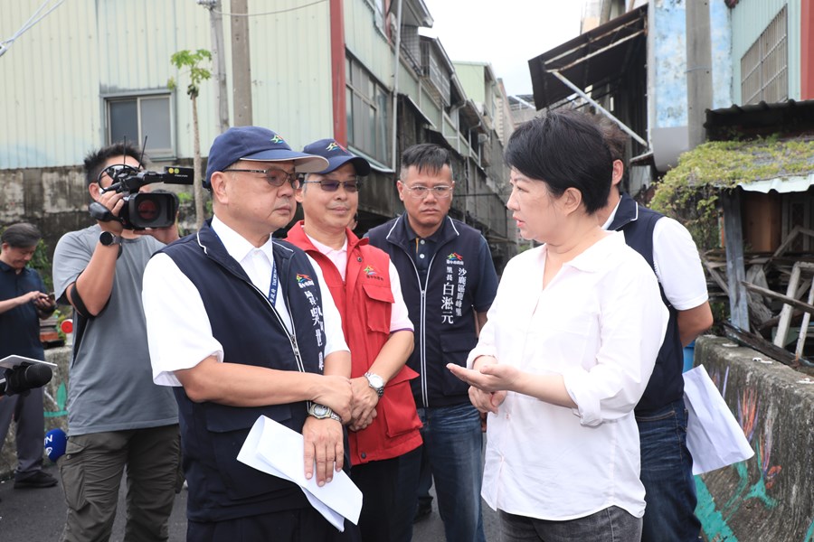 市長視察沙鹿淹水地區 (19)