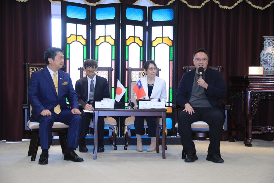 日本石川縣金澤市村山卓市長及市議會喜多浩一議長一行蒞府拜會---TSAI (16)