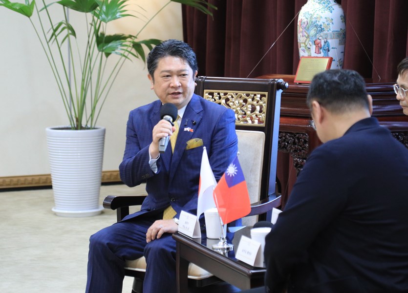 日本石川縣金澤市村山卓市長及市議會喜多浩一議長一行蒞府拜會---TSAI (24)