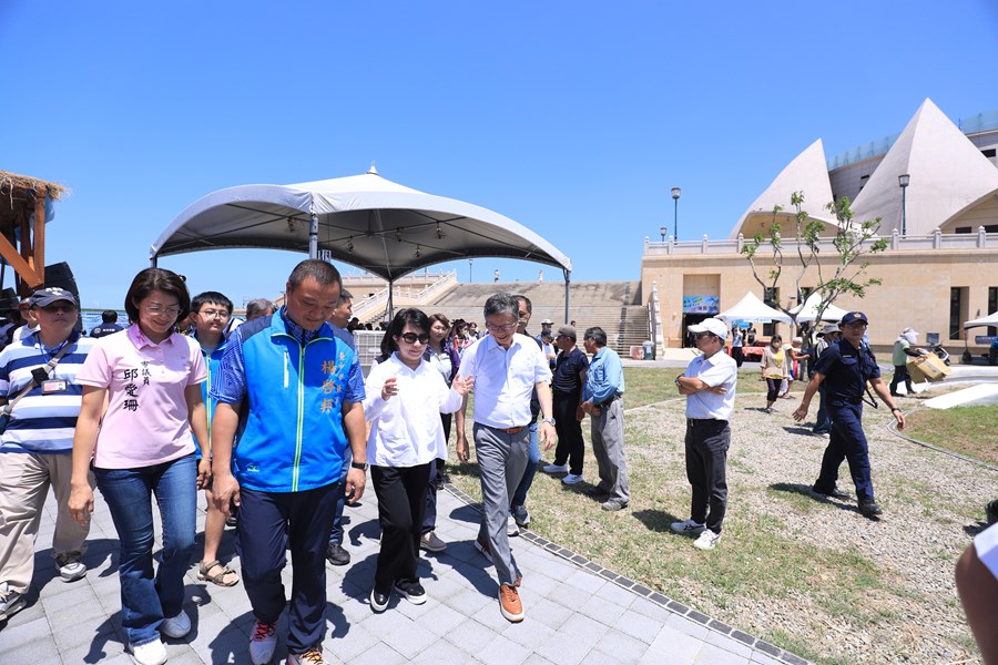 大安媽祖園區媽祖雕像開工祈福儀式暨2024台中海洋觀光季開幕式---TSAI (93)