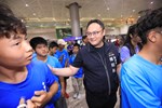 鄭副市長到桃園機場迎接奧運輕艇台中市籍選手返國--TSAI (6)