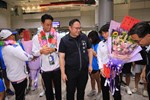 鄭副市長到桃園機場迎接奧運輕艇台中市籍選手返國--TSAI (35)
