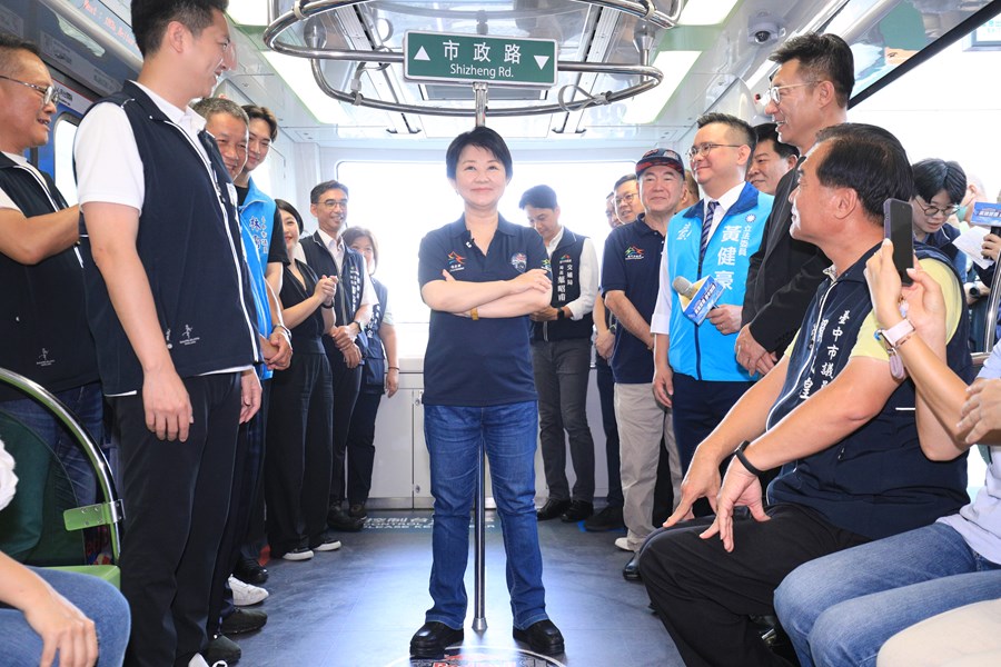 2024台中國際賽車展演 -裝飾捷運車廂開箱記者會---TSAI (1)