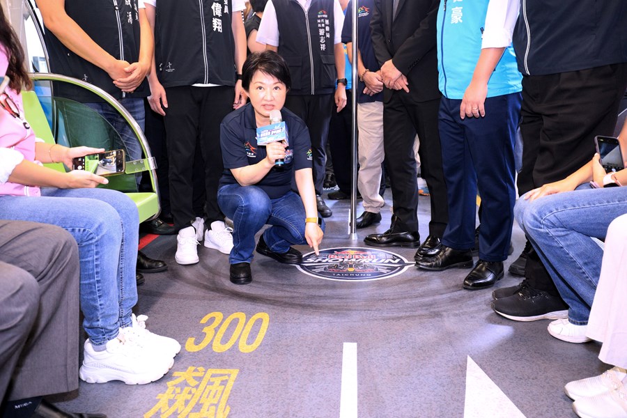 2024台中國際賽車展演 -裝飾捷運車廂開箱記者會---TSAI (91)