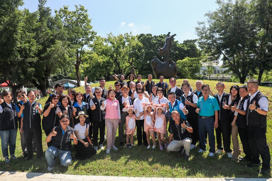 北區豬事圓滿公園主題遊戲場完工典禮 (14)