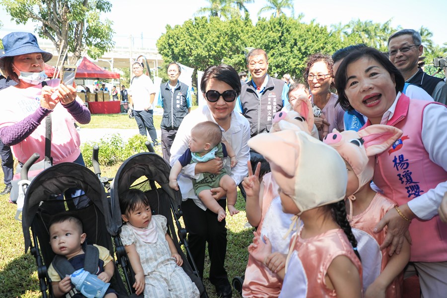 北區豬事圓滿公園主題遊戲場完工典禮 (34)