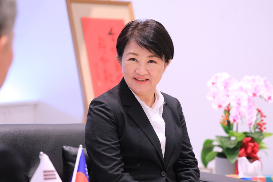 駐台北韓國代表部李殷鎬代表一行拜會市府---TSAI (34)
