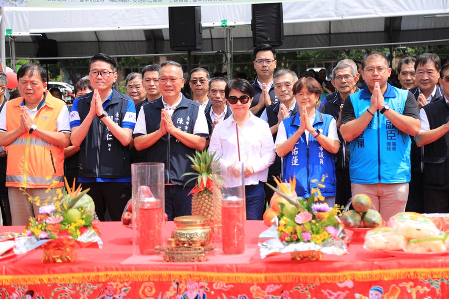 北屯區敦化公園地下停車場新建工程開工典禮--TSAI (77)