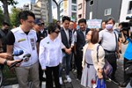 盧市長視察公車大執法(台灣大道與建國路口)--TSAI (53)