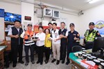盧市長到繼中派出所慰勞警員及志工-TSAI (1)