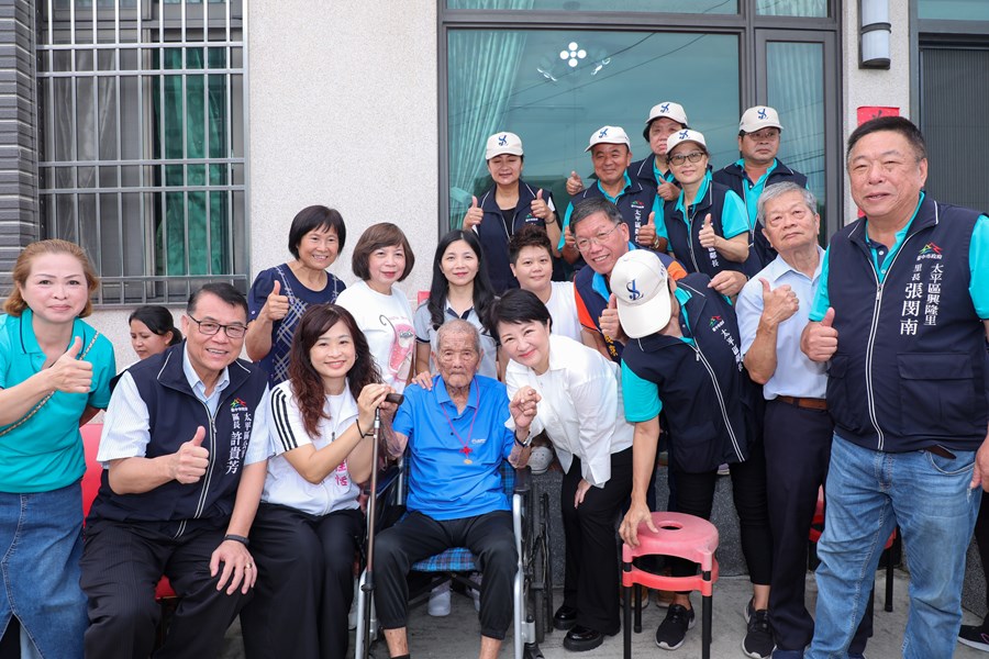 台中市太平區百歲人瑞慰訪活動 (23)