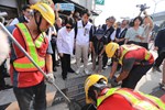 因應山陀兒颱風，盧市長視察加強清溝整備業務--TSAI (8)