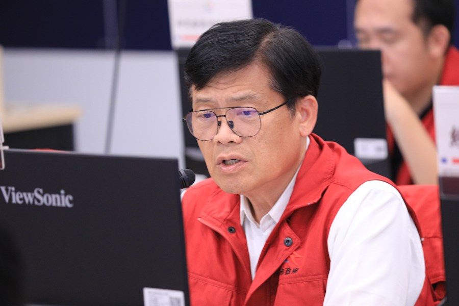 盧市長主持山陀兒颱風一級開設工作會報--TSAI (23)
