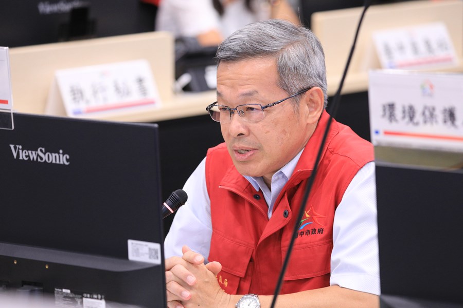 盧市長主持山陀兒颱風一級開設工作會報--TSAI (26)