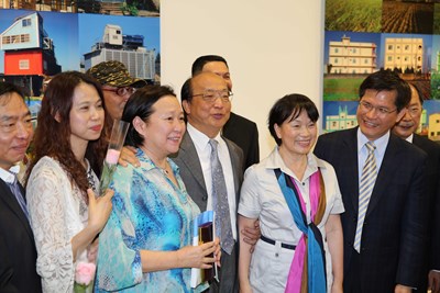 胡市長出席文化部舉辦「藝術銀行營運總部開幕典禮」