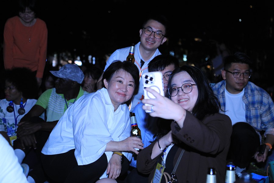  2024台中爵士音樂節開幕式暨參觀國際友誼專區攤位--TSAI (113)
