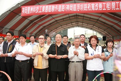 103.04.30 「神岡豐洲科技工業園區聯外道路(浮圳路拓寬改善工程)」開工動土典禮