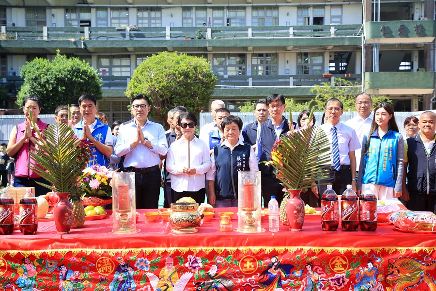 豐原區豐田國小仁愛樓老舊校舍拆除重建工程動土典禮 (9)