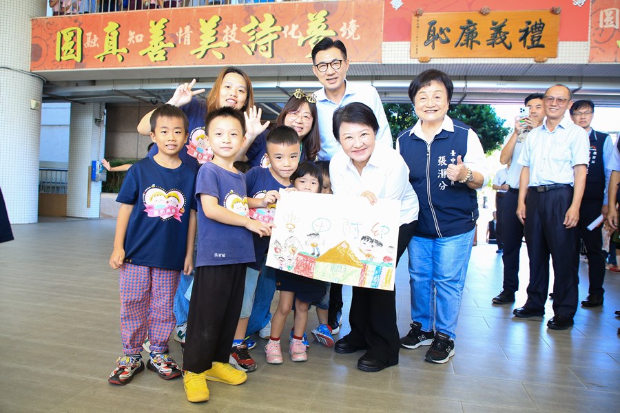 豐原區豐田國小仁愛樓老舊校舍拆除重建工程動土典禮 (15)